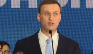 Russie: "Je suis là comme candidat à la présidentielle"(Navalny)
