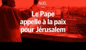 Jérusalem, Birmanie, Corée : le message international du pape François à Noël 