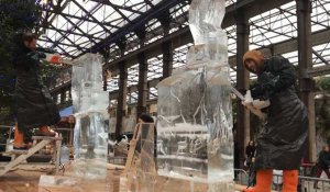 Sculpteurs sur glace