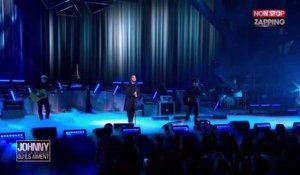 Johnny Hallyday : Slimane très ému lors de sa reprise de "Marie" (Vidéo)