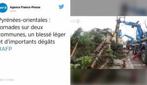 Des tornades causent des dégâts importants dans les Pyrénées-Orientales.