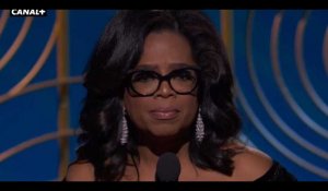 Golden Globes 2018 : standing ovation pour Oprah Winfrey après son discours engagé sur les femmes (vidéo)