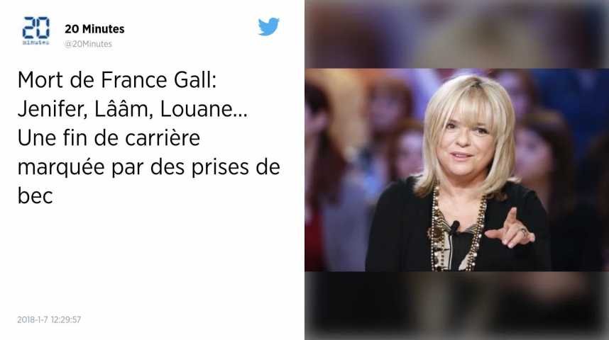 France Gall est décédée à l'âge de 70 ans