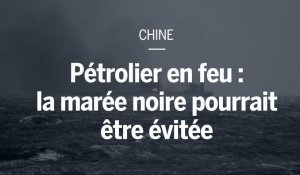 Collision avec un tanker : l'incendie pourrait durer encore un mois