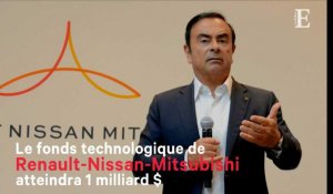 Le fonds technologique de Renault-Nissan-Mitsubishi atteindra 1 milliard de dollars