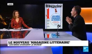 "Le Nouveau magazine littéraire", la revue de gauche qui se veut "un voyage littéraire"