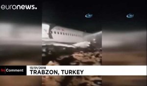Turquie : un avion rate son atterrissage