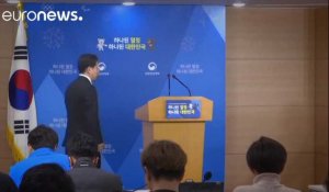Les Corées discutent des Jeux, un geste de détente inattendu