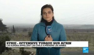 Offensive turque sur Afrin : "Les combats sont en train de s''intensifier"