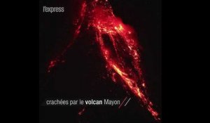 Aux Philippines, le volcan Mayon crache des fontaines de lave