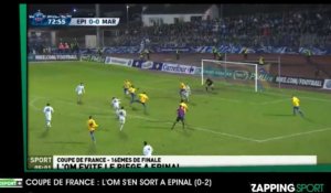 Zap Sport - 24 janvier : L'OM s'en sort à Epinal (vidéo)