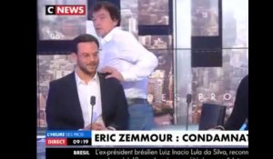 CNEWS : Cali quitte brutalement le plateau à cause d'Eric Zemmour (Vidéo)