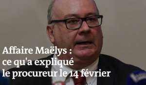 Affaire Maëlys : ce que le procureur a dit le mercredi 14 février