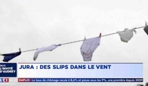 Jura : le mystère du slip - ZAPPING ACTU DU 16/02/2018