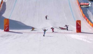 JO 2018 : La française Julia Pereira de Sousa, 16 ans, médaillée d'argent en snowboard cross (Vidéo)