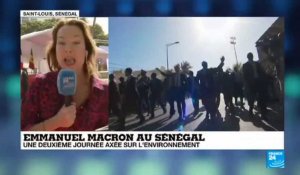 Macron à Saint Louis : "cette ville est un symbole"