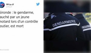 Gironde. Le gendarme percuté par un adolescent à moto est mort.