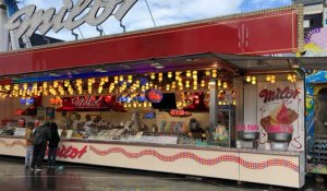 Fête foraine pendant le Carnaval de Granville 