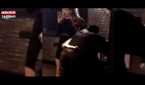 Une fille s'occupe de son mec ivre... et en embrasse un autre (vidéo)