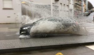 Ça a fait "splash" avenue Jean-Jaurès !