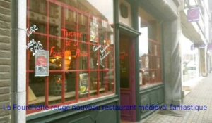 La Fourchette rouge: nouveau restaurant médiéval-fantastique de Tournai