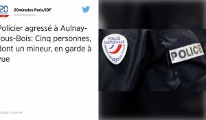 Policier frappé à Aulnay-sous-Bois : cinq personnes en garde à vue.