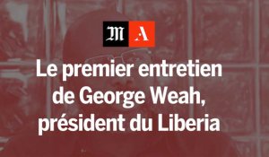 Premier entretien du président du Liberia, George Weah