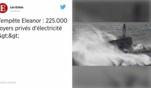 Tempête Eleanor : un mort en Haute-Savoie, 15 blessés et 225 000 foyers sans électricité.