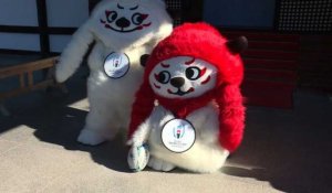 Rugby: le Japon dévoile les mascottes de la Coupe du monde 2019