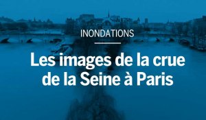 Seine en crue : les images des inondations à Paris et en Ile-de-France