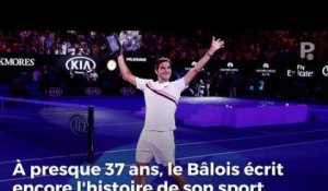 Roger Federer remporte son 20e Grand Chelem