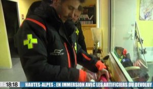 Le 18:18 - Hautes-Alpes : notre reportage avec les déclencheurs d'avalanche dans le Dévoluy