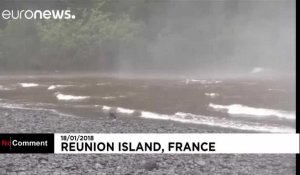 L'île de la Réunion soufflée par Berguitta