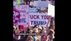 La "Marche des femmes" se rappelle au bon souvenir de Donald Trump