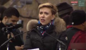 "Marche des Femmes" : Scarlett Johansson charge Donald Trump dans un discours engagé (vidéo)