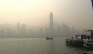 Hong Kong englouti par la pollution
