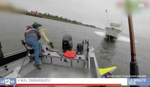 USA : Un yacht défonce un petit bateau de pêche - ZAPPING ACTU HEBDO DU 20/01/2018