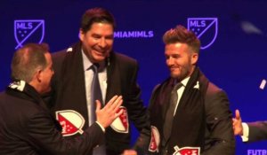 Foot: l'équipe de Beckham à Miami va intégrer la MLS