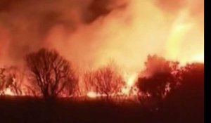 La Corse ravagée par des incendies spectaculaires (Vidéo)