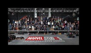 Marvel Studios - Reportage : Les coulisses de la photo des 10 ans