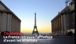 Tourisme : la France retrouve l'affluence d'avant les attentats