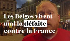 "On va en bouffer pendant 25 ans" : ces Belges vivent mal la défaite contre la France
