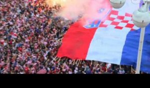 Zagreb: les supporters réunis par milliers pour la demi-finale