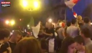 France - Belgique : Des fans brandissent un drapeau algérien et se font agresser (Vidéo)