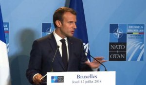 L'Otan "sort beaucoup plus fort" de son sommet (Macron)