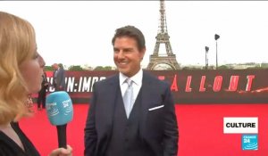 Tom Cruise à Paris: "j''ai aimé les courses-poursuites en voiture ou en motos dans ces rues"