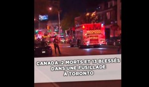 Canada: Un tireur fait un mort et 13 blessés à Toronto