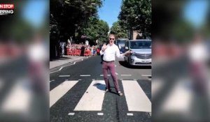 Paul McCartney traverse Abbey Road 49 ans après, et provoque une émeute (Vidéo)