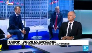 Trump - Union Européenne: "toute discussion de guerre commerciale est inquiétante"
