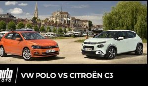 2018 Citroën C3 vs Volkswagen Polo - COMPARATIF : bonnes à tout faire ?
